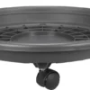 SOUCOUPE ROULETTES D.31CM GRIS