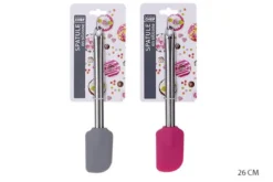 SPATULE SILICONE MANCHE  INOX