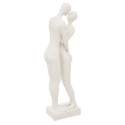 STATUE COUPLE RESINE RIVI H.33CM