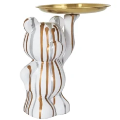 STATUE DECO BLANC VIDE POCHE