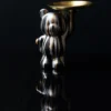 STATUE DECO NOIR VIDE POCHE