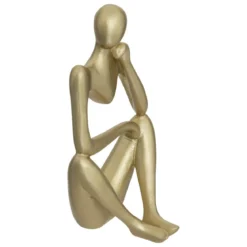 STATUES FEMME COLLECTIONNEUR OR DESIGN 3