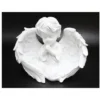 STATUETTE ANGE POLYRESINE AILES MAINS 18X9X14.2CM