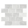 STICKER ADHESIF 30.5X25CM MURAL MARBRIS