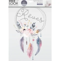 STICKER ATTRAPE REVE 30X40CM