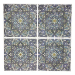 STICKER CARREAUX MOSAIQUE D.26X26CM X2 PIECES