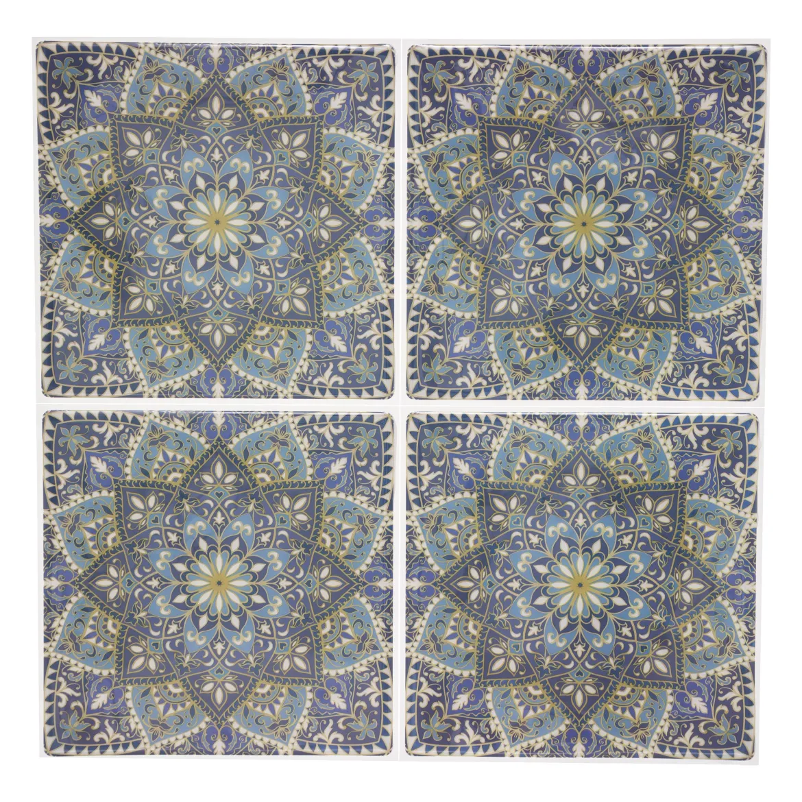 STICKER CARREAUX MOSAIQUE D.26X26CM X2 PIECES