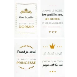 STICKER KIDS DEMOISELLE 50X32CM