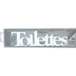 STICKER MIROIR PLAQUE 32X8CM