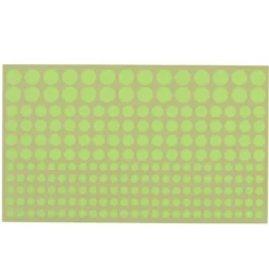 STICKER MURALE PHOSPHORESCENT ROND ET ETOILE