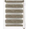 STORE ENROULEUR LUMIERE NUIT 45X90CM CHINE MARRON OR