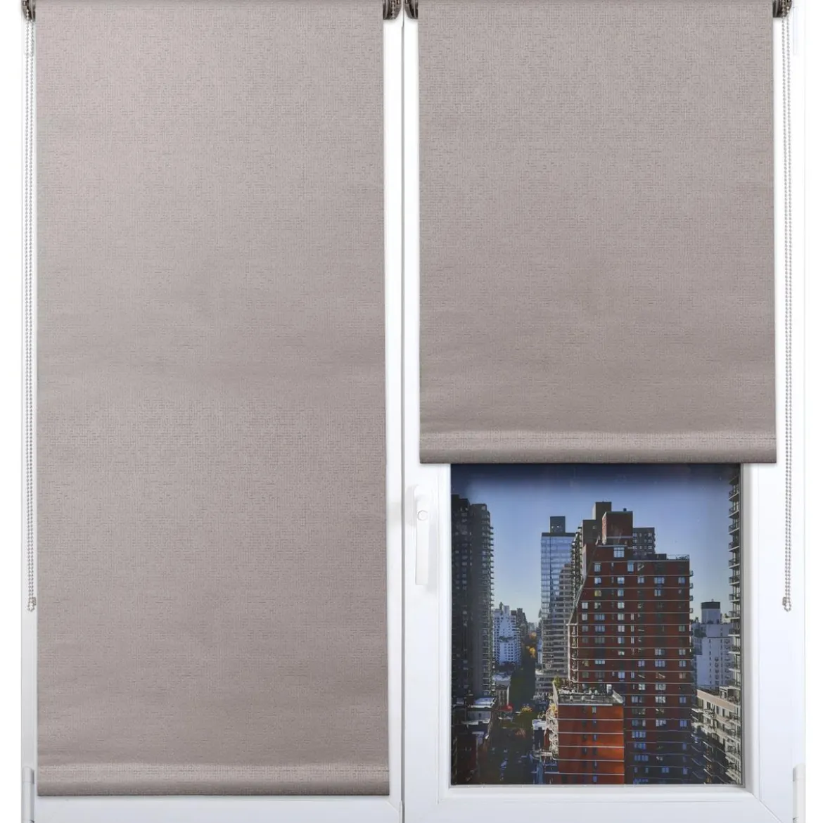 STORE ENROULEUR OCCULTANT TEXTURE 90X180CM TAUPE