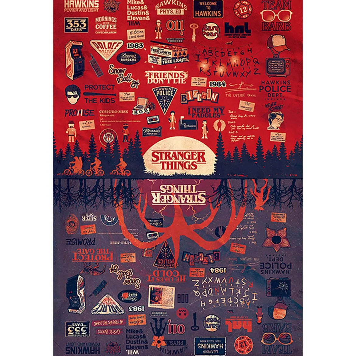 STRANGER THINGS UPSIDE DOWN MAXI POSTER 61X91.5CM