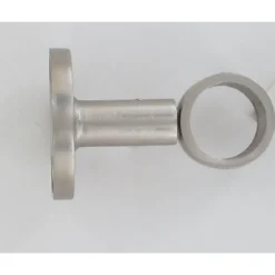 SUPPORT SIMPLE D28 65 MM X1 ARGENT MAT
