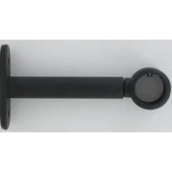 SUPPORT SIMPLE D20 90 MM X2 NOIR MAT