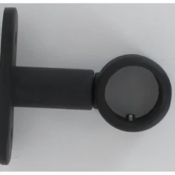 SUPPORT SIMPLE D20 50 MM X2 NOIR MAT