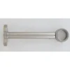 SUPPORT SIMPLE EXT D28 155 MM X1 ARGENT MAT