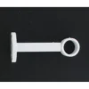 SUPPORT SIMPLE EXT D28 115 MM X1 BLANC MAT
