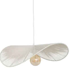 SUSPENSION ADELIA BLANC L.58CM