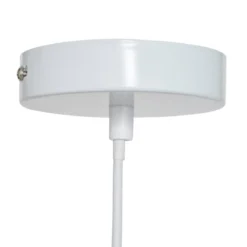SUSPENSION ADELIA BLANC L.58CM