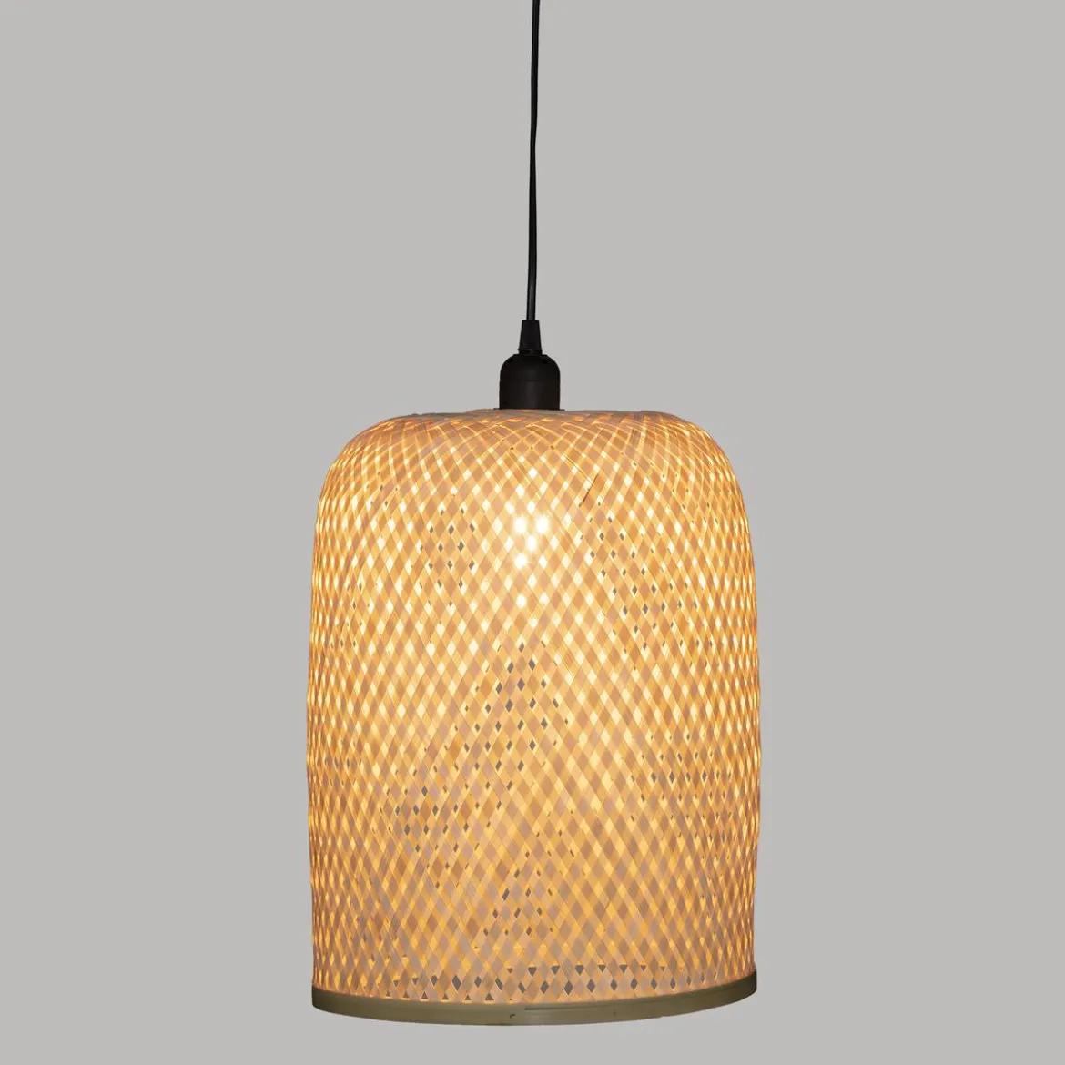 SUSPENSION BAMBOU ALICANTE NATUREL D.28CM