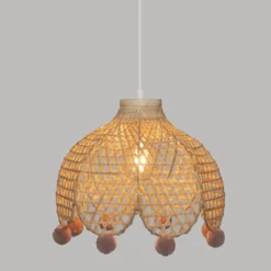 SUSPENSION BAMBOU CAMPAGNE D.28CM