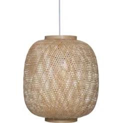 SUSPENSION BAMBOU CHAYA NATUREL D.43CM