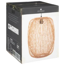 SUSPENSION BAMBOU SINDY NATUREL D.30CM