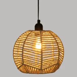 SUSPENSION CORDE CAREN NATUREL D.24CM