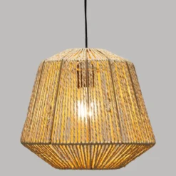 SUSPENSION CORDE ETHNIQUE JILY D.30X26CM