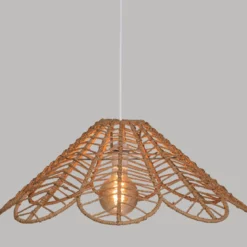 SUSPENSION CORDE FOLK NATUREL D.58CM