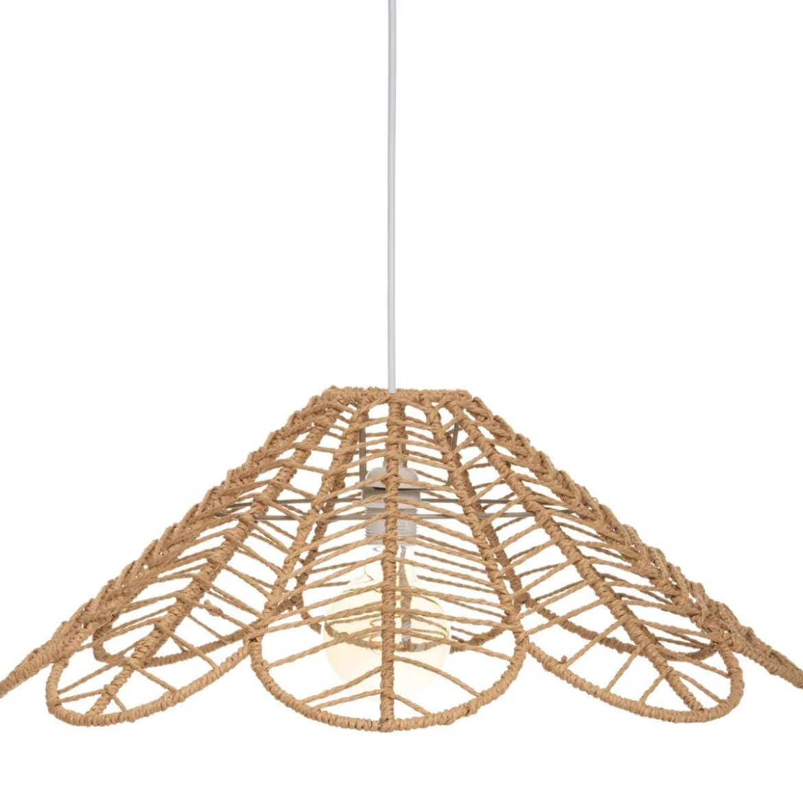 SUSPENSION CORDE FOLK NATUREL D.58CM