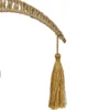 SUSPENSION CORDE FORME LUNE H.33CM