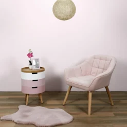SUSPENSION INTERIEUR BEIGE 30CM