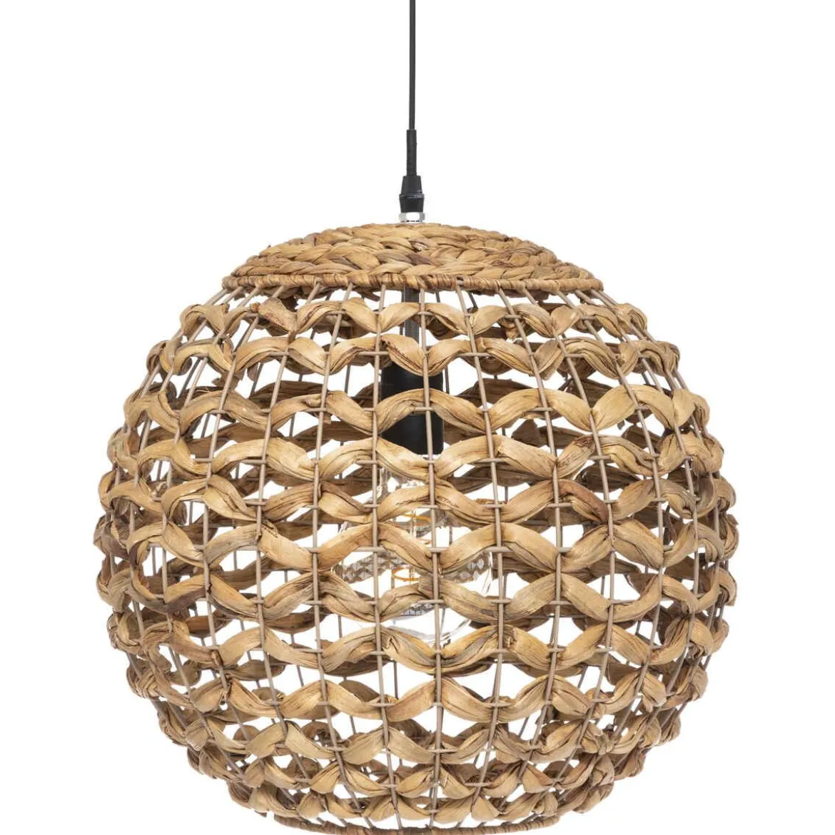SUSPENSION JACINTHE SAND NATUREL D.38CM