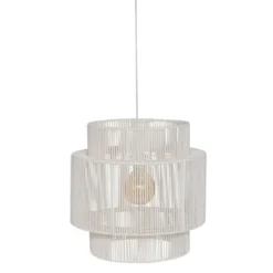 SUSPENSION LIBY BLANC D.38CM
