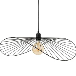 SUSPENSION METAL ADELIA NOIR D.58CM