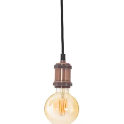 SUSPENSION METAL CUIVRE H.7CM