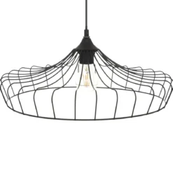 SUSPENSION METAL ERIN NOIR D.44CM