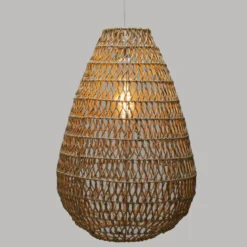 SUSPENSION METAL ET PAPIER ETEL H.55CM