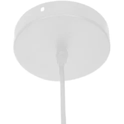 SUSPENSION METAL ET PAPIER ETEL H.55CM