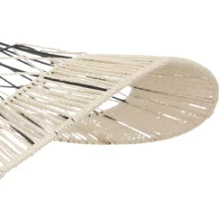 SUSPENSION METAL FIL CALY NOIR NATUREL D.75CM