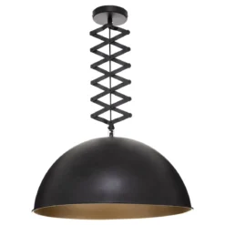 SUSPENSION METAL LAHTI NOIR D.51CM