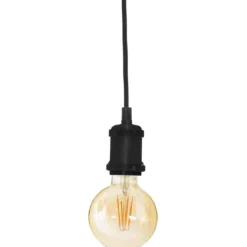 SUSPENSION METAL NOIR D.5CM