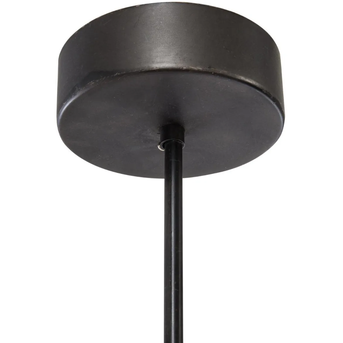 SUSPENSION METAL NOIR DESY H.19CM
