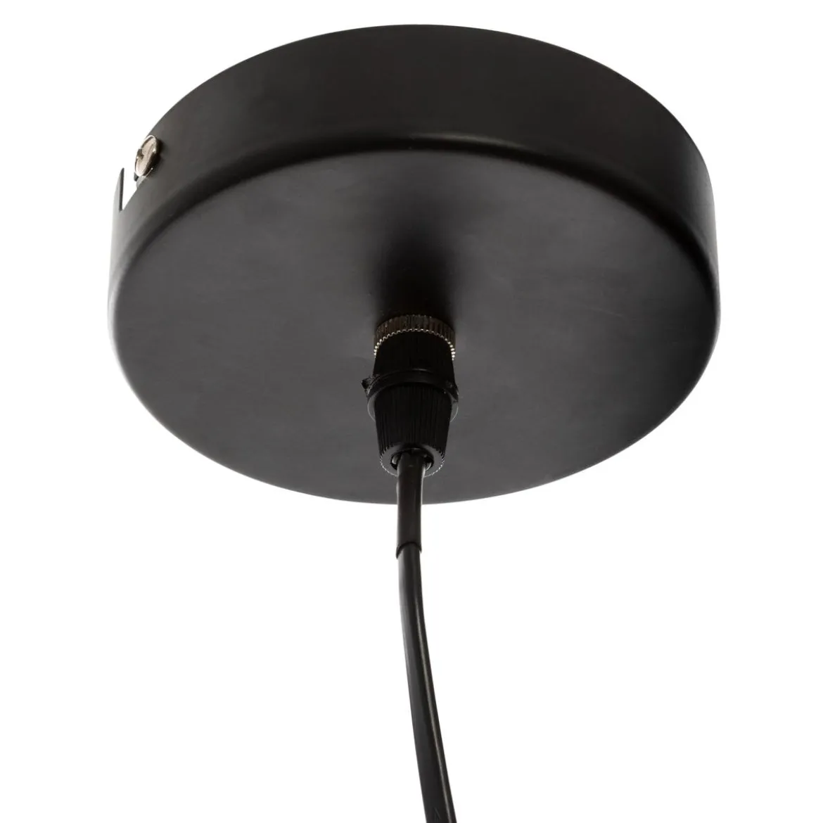 SUSPENSION METAL PILAR NOIR L.52CM