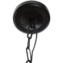 SUSPENSION METAL ROND BASALT D.30CM