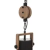 SUSPENSION METAL SILAS NOIR D.23CM