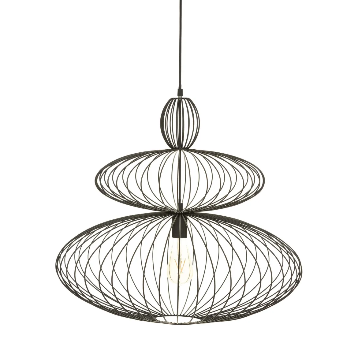SUSPENSION METAL VEGA NOIR D.58CM