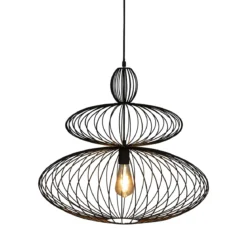 SUSPENSION METAL VEGA NOIR D.58CM